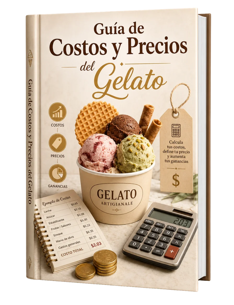 Guía de Costos y Precios del Gelato